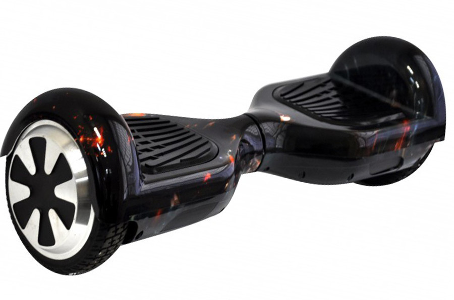 Гироскутер Smart Balance Wheel 6.5" чёрный космос