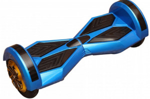 Гироскутер Smart Balance Transformers LED 8" голубой хром